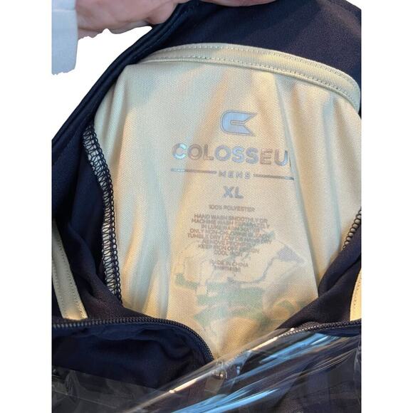 Notre Dame Fighting Irish Colosseum Athletics Quarter Zip Long Sleeve Shirt XL - Picture 3 of 7